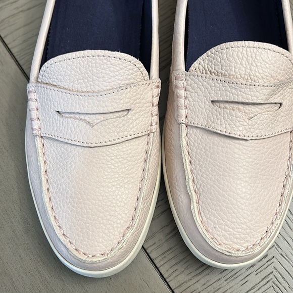 Light Pink Leather Cole Haan Loafers - Picture 2 of 5